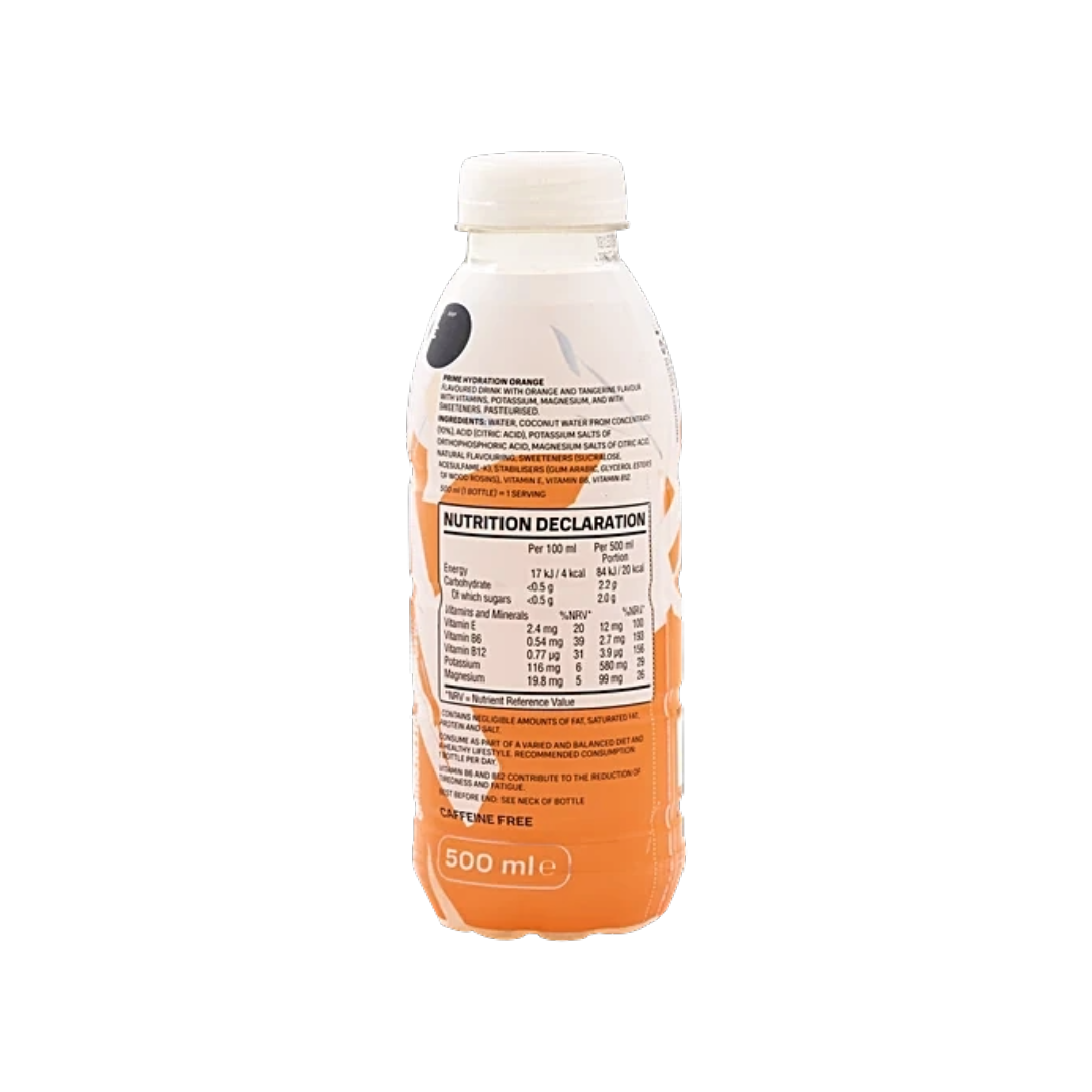 Prime Hydration Orange Flavour -